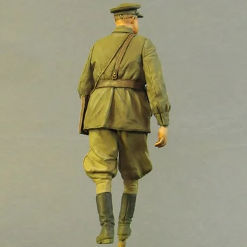 1/35 Scară de Rășină de Soldat Figura Kit de al doilea RĂZBOI mondial Ofițer Sovietic Figura Militare Scenă de Război Diorama Neasamblate Nevopsite 2