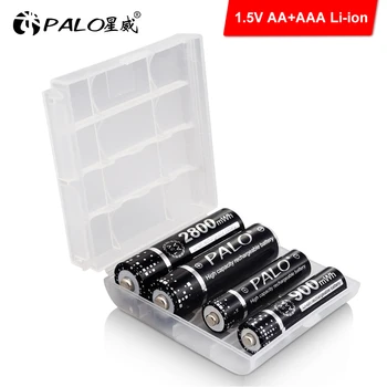 1.5 V baterie litiu AA + AAA reîncărcabile baterii AA de 1.5 V AAA baterie li-ion pentru lanterna jucării ceas MP3 player aa litiu batteriies