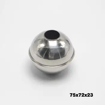1 buc 75*72*23mm Magnetice din Oțel Inoxidabil Float Ball pentru Nivelul Apei intrerupator cu Flotor