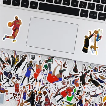 10/30/50PCS de Desene animate de Acțiune Clasic de Baschet Graffiti Autocolant pentru Jucarie de Bagaje Laptop IPad Skateboard Cupa Autocolant en-Gros