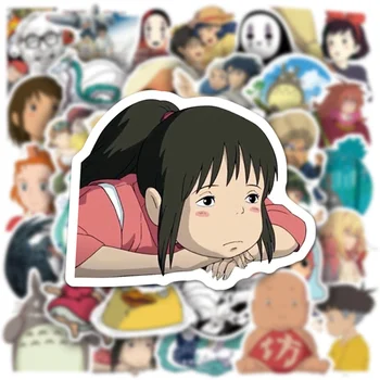 10/30/50PCS Desene animate Hayao Miyazaki Sticker Laptop Skateboard Depozitare Graffiti Telefon Drăguț Jucarii pentru Copii din PVC Autocolant en-Gros