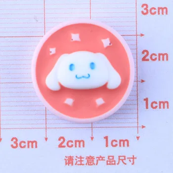 10buc Kawaii Sanrio Kuromi Cinnamoroll Diy Accesorii Anime Mea Melodia Hello Kitty Desene animate Drăguț Caz de Telefon Patch-uri de Jucărie pentru Fete