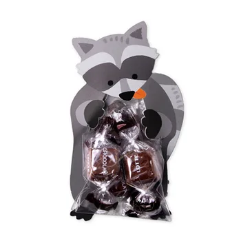 10buc/lot de Animale Urs Koala Iepure Cadou Geanta Candy Bag Copil de Dus la Petrecerea de Ziua Biscuit Sac de Urs Cutie de Bomboane de Decorare Alimente 4