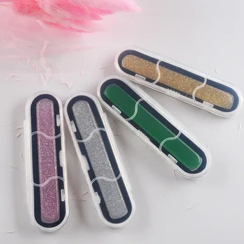 11 Culori de unghii pilă de Unghii Lustruit Fișier Nano de Sticlă ușor de Curățat Strălucitoare Slefuire Buffer Manichiura Nail Art Instrument