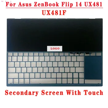 12.6 inch 1920X515 IPS 30pins EDP LCD Cu Touch-Screen Secundar Pentru Asus ZenBook Flip 14 UX481 UX481F Cu Coajă Cadru C