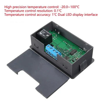 12V 24V 220V Termostat Regulator de Încălzire, de Răcire, de Control Termostat W3230 Mini Digital Controler de Temperatura 2