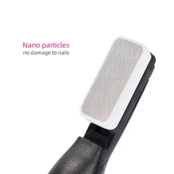 18000RPM Electric Nano de Lustruire de Unghii Fișier Pix de Sticlă de Unghii Transparent Reparații Șlefuire Pad Kit Unghii Lumina Manichiura Frumusete Instrument 4