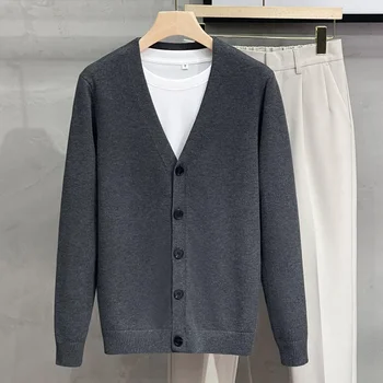 2021 Personalizate barbati pulover cardigan cu maneci lungi personaliza publicitatea pulover regulat A966 butonul de sus de bumbac, poliester