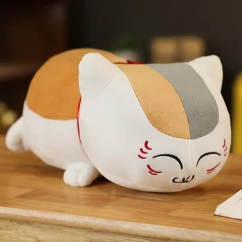 20cm-65cm Anime Natsume Yuujinchou Nyanko Sensei Pisică Jucărie de Pluș Moale Umplute Pisica Profesor Perna Papusa Cadou de Ziua de nastere Pentru Copii