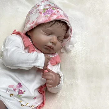 50CM Renăscut Baby Doll Roz Copil Minunat Păpuși Reborn Soft Touch Real Realiste Jucarii Copii copii Copii Jucărie Cadou