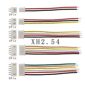 5Sets 20CM XH 2.54 mm 2P 3P 4P 5P 6P 7P 8P 9P 10Pin Plug Terminale de Cablu Mufa Conectoare XH2.54 XH 2.54 JST Conector de Sârmă