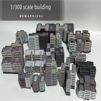 Arhitectura 1:300 ABS Clădire Scena din Plastic Asamblare Model de Tren Layout Design Materiale