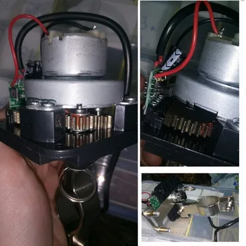 Automat Manipulator ventilul de închidere De Alarmă Închidere Gaz Conducte de Apă Dispozitiv de Securitate Pentru Bucatarie si Baie DC8V-DC16 1