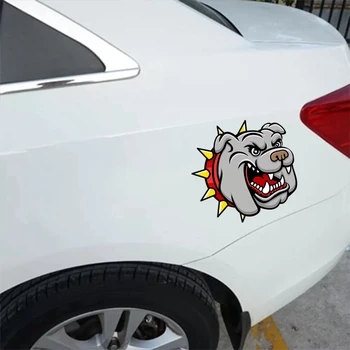 B-0035# Auto-Adeziv Decal Bulldog Cap Masina Autocolant Impermeabil Auto Decoruri pe Bara de protecție din Spate Fereastră 1