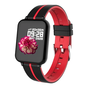 B57 Smartwatch Culoare Ecran Mare Brățară Inteligent de Ritm Cardiac tensiunea Arterială de Oxigen din Sange Monitor Multi-Modul sport Ceas Inteligent