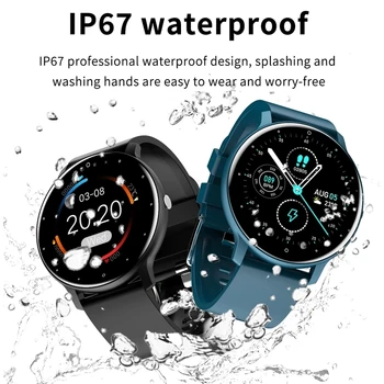 Ceas inteligent Bărbați Ecran Tactil Complet de Sport de Fitness de Sănătate IP67 rezistent la apa Pedometru Electronic Ceas Bluetooth Android 3