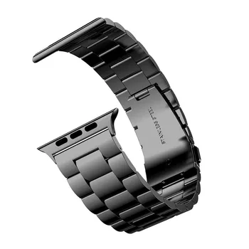 Clasic din Metal, Curea din Otel Inoxidabil pentru Apple watch band 44mm 40mm pentru iWatch Seria 6 5 4 3 38mm 42mm Bratara watchbands+Caz