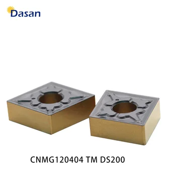 Cnmg120404 TM DS200 punta Insertii carbură cnmg 120408 de Înaltă Calitate, Lama de Strung cu Placă de Instrumente Instrumente de Cotitură Externe pentru Oțel