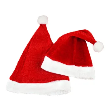 Crăciun Fericit Pluș Moș Crăciun Pălărie Roșie Copii Adult De Craciun Capac Decor De Crăciun Cadou De Anul Nou Crăciun Noel