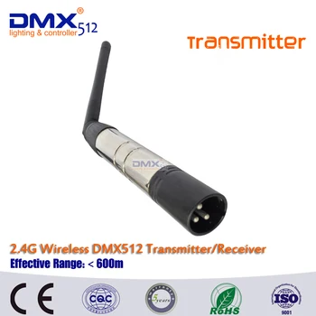 DHL Transport Gratuit Foarte Convenabil 6pcs wireless dmx512 transmițător receptor pentru par LED Iluminat