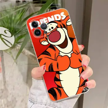 Disney Winnie the Pooh tigger Telefon Caz Pentru iPhone 8 7 6 6S Plus X SE 2020 XR XS 14 11 12 13 Mini Pro Max Mobil Caz