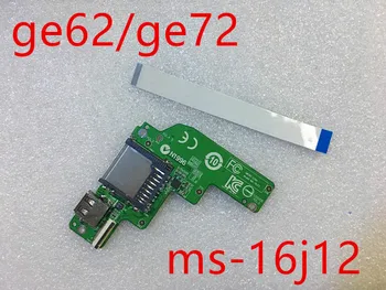Folosit de MS-16J12 Comutator de bord Pentru MSI GE62 GE72 GP62 GP72 PE70 PE60 GL72 GL62 USB IO Bord SD CABRD BORD CU CABLU