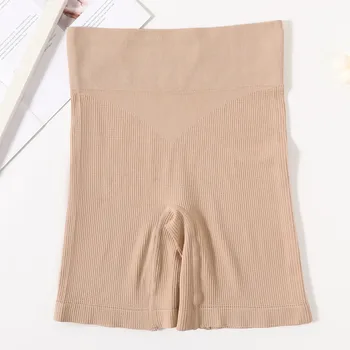Fără Sudură De Fitness, Pantaloni Scurți Femei Siguranță Pantaloni Scurți De Înaltă Talie Pantaloni Scurți Cu Dungi Pantaloni Push-Up Solduri Lenjerie De Corp De Sex Feminin Chiloți