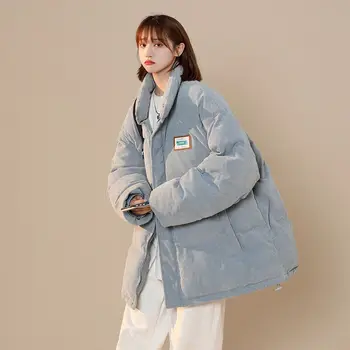 Haina de iarna pentru Femei, Paltoane Hanorace, Jachete de Catifea Bumbac Jacheta Iarna, Jacheta Barbati Cald Îngroșarea Noua Moda coreeană