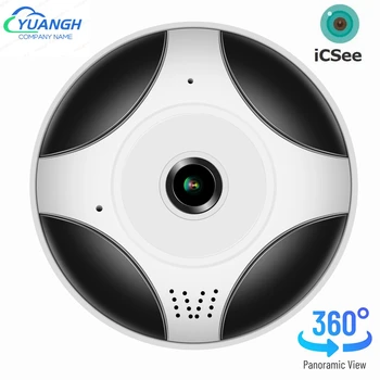 ICSee 1080P WIFI Camera Panoramică De 360 de Supraveghere Video Wireless Smart Home Securitate CCTV Protecția Două Moduri Audio 2