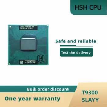 Intel Core 2 Duo T9300 SLAQG SLAYY 2.5 GHz Dual-Core Dual-Fir CPU Procesor 6M 35W Soclu P