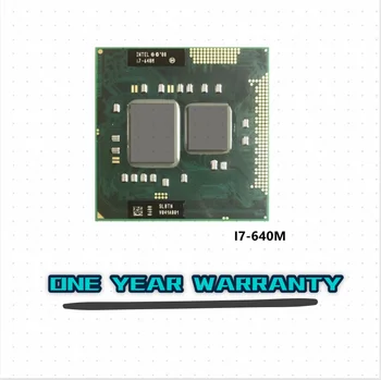 Intel Core i7-640M i7 640M SLBTN 2.8 GHz Dual-Core, Quad-Thread CPU Procesor 4W 35W Soclu G1 / rPGA988A