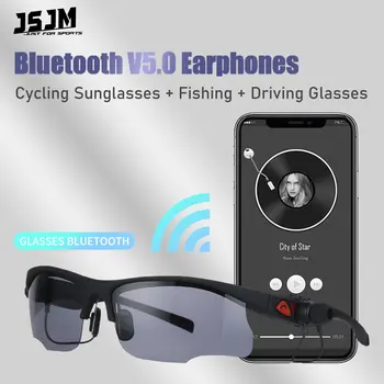 JSJM 2022 Noua Moda Sport ochelari de Soare Ochelari de Ciclism Cu TWS 5.0 Wireless Căști Căști Bluetooth pentru Bărbați Ochelari Inteligente