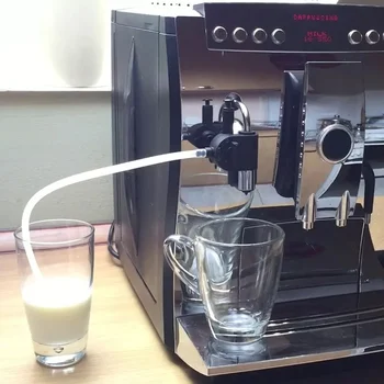 Lapte Furtun Cu Perie De Curățare Clipuri Automată Mașină De Cafea Silicon Înlocuirea Conductei Aplicabile Ninova Jura, Krups Melitta