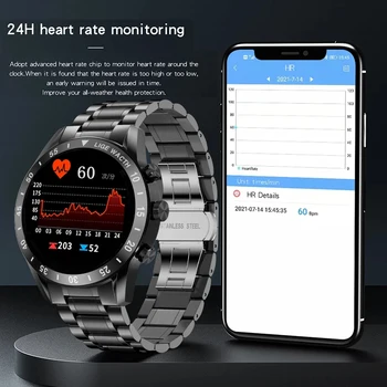 LIGE Sport Ceas Inteligent Bărbați Bluetooth Apel Muzica Ceas Tracker de Fitness Complet Tactil Ecranul Smartwatch Pentru Android IOS Ceas