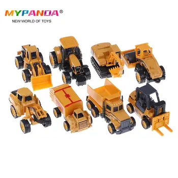 Mini Aliaj De Inginerie Auto Tractor De Jucarie Basculanta Model Auto Pentru Copii Baiat Cadou Jucărie Clasic 1
