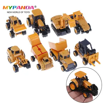 Mini Aliaj De Inginerie Auto Tractor De Jucarie Basculanta Model Auto Pentru Copii Baiat Cadou Jucărie Clasic 4