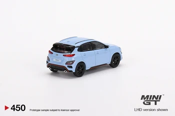 MINIGT 1:64 Hyundai KONA N Performanță Albastru MGT00450-CH LHD