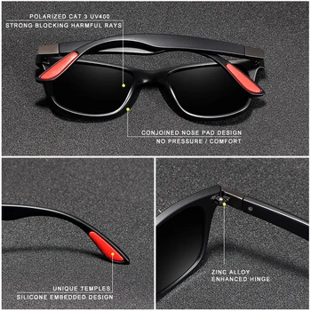 Moda Polarizat ochelari de Soare pentru Barbati Brand de Lux Ochelari Fotocromice de Polarizare de Conducere Ochelari Protectie UV Ochelari de sex Masculin Gafa 3