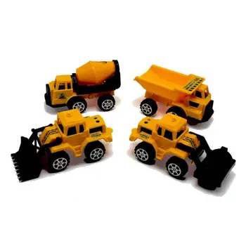 Noi Alunecare din material Plastic de Inginerie Vehicul Buldozer cu Role de Ciment Cisternă Auto pentru Copii Jucarii si Cadouri Pentru Copii Compulsiv Drum Aleator