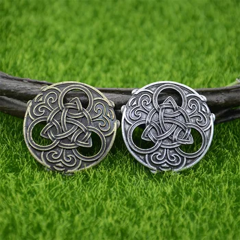 Norse Viking Brosa Witchy Mare Mare Epocă Irlandez Nod Broșe Pentru Femei, Bărbați, Wicca, Vrăjitoare, Vrăjitorie Pin