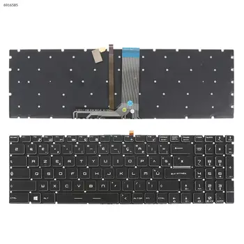 Noul franceză AZERTY Layout Keyboard Pentru MSI GT72 GS60 GS70 WS60 GE72 GE62 NEGRU cu iluminare din spate Fără CADRUL WIN8 Laptop