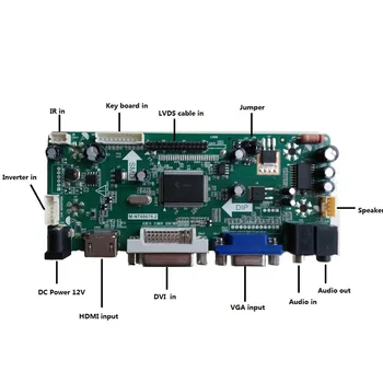 Pentru B101AW02 V0/V3/V1/V2/V3 TP Controler de bord 1024X600 VGA monitor HDMI compatibil Card kit Panou LCD LED DVI LVDS 10.1