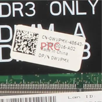 Pentru DELL Inspiron 14R N4110 HM67 Laptop Placa de baza NC-0WVPMX 0WVPMX DAV02AMB8F1 216-080900 1G DDR3 Placa de baza Notebook 0