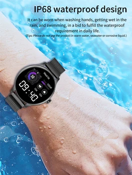 SENBONO 2022 Femei Ceas Inteligent Sport Fitness Tracker Ceas IP68 rezistent la apa Smartwatch Femei Barbati pentru IOS Xiaomi Android