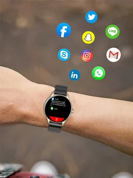 SENBONO 2022 Femei Ceas Inteligent Sport Fitness Tracker Ceas IP68 rezistent la apa Smartwatch Femei Barbati pentru IOS Xiaomi Android 2