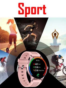 SENBONO 2022 Femei Ceas Inteligent Sport Fitness Tracker Ceas IP68 rezistent la apa Smartwatch Femei Barbati pentru IOS Xiaomi Android 5