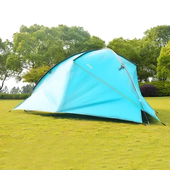 Stil nou de bună calitate 480*480*480*200cm spațiu mare impermeabil ultralight adăpost de soare de bivuac tent cort plaja