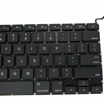 Tastatura iluminata pentru MacBook Pro 17 A1297 2009 2010 2011 NE-limba engleză negru tastaturi laptop accesorii fierbinte de vânzare de brand nou de lucru