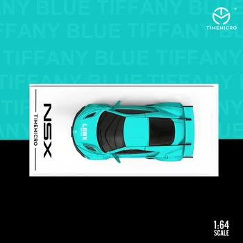 Timemicro 1:64 NSX/350Z Tiffany Albastru Wide-Body Modificat Aliaj Model de Simulare Auto