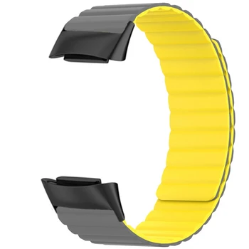 Trupa ceas Pentru Fitbit Charge 5 Magnetic Loop Bratara Curea Pentru a se Potrivi pic de Încărcare 5 Brățară